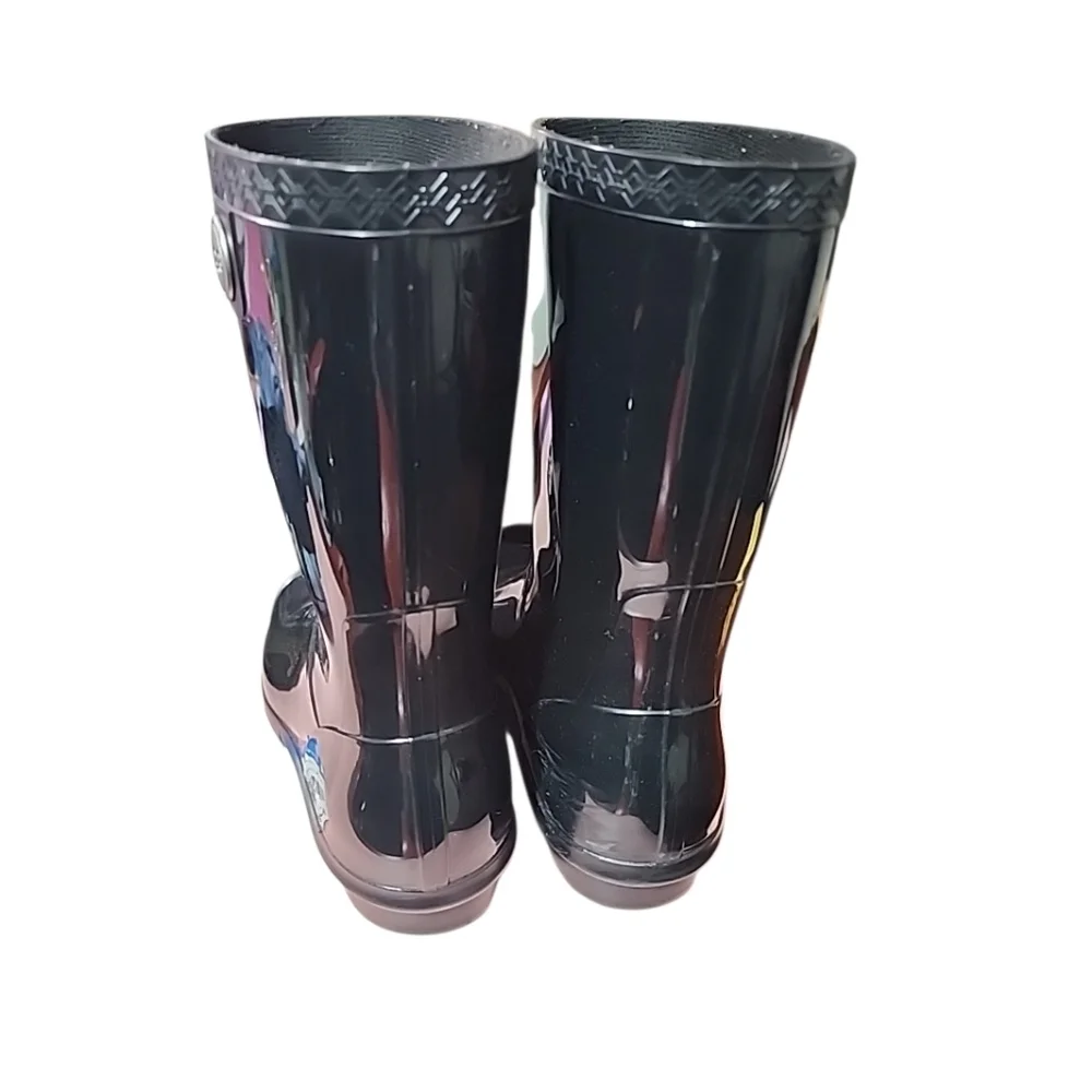 Ugg Black Rain Boots. Size 6